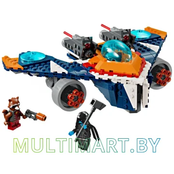 Конструктор LEGO Marvel Super Heroes 76278 Боевая птица Ракеты против Ронана картинка 3